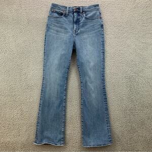 Madewell Women's Skinny Flare Jeans in Ellsworth Wash Stretch Denim  -  Size: 28